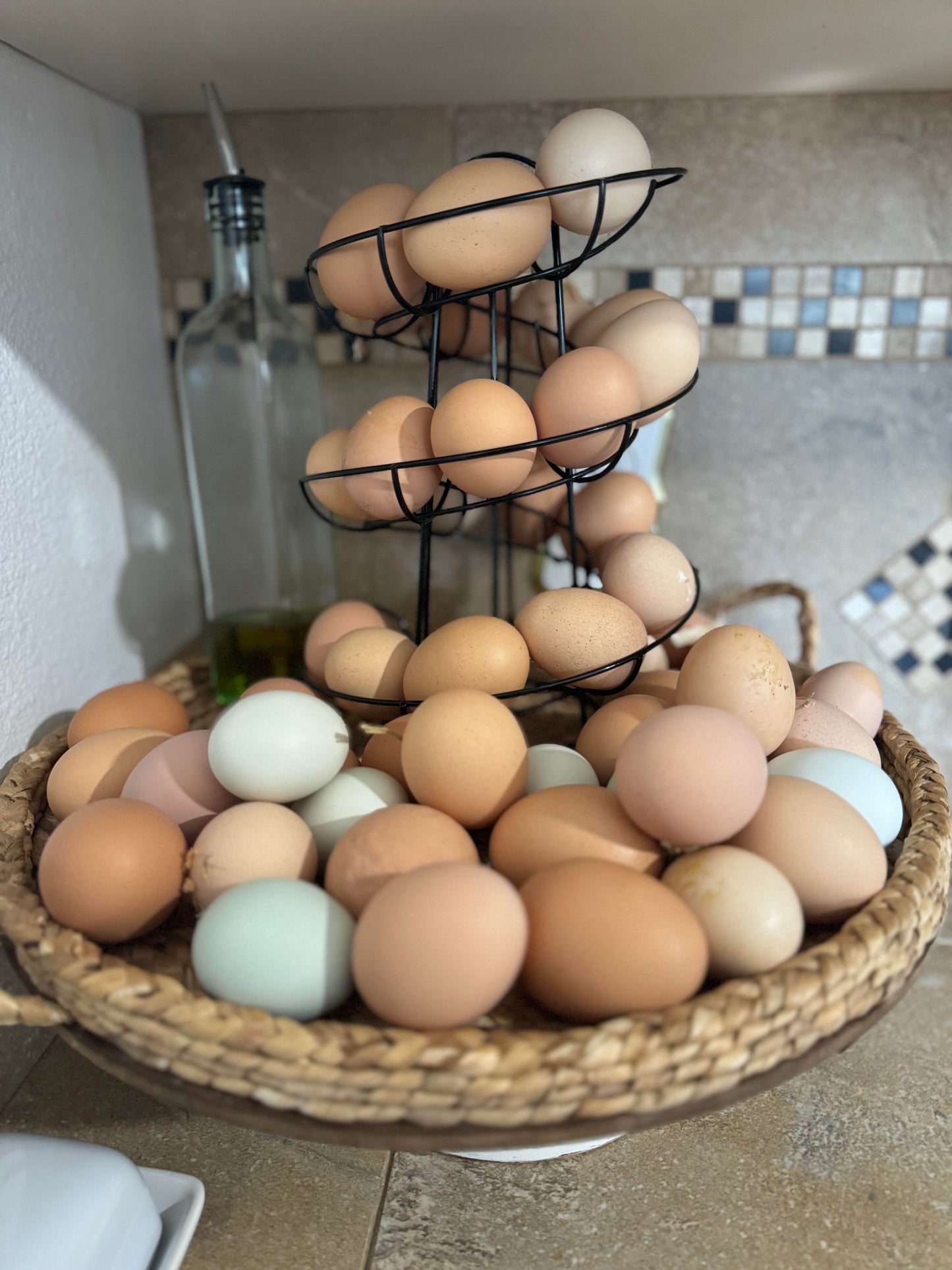 Eggs: Duck and Chicken